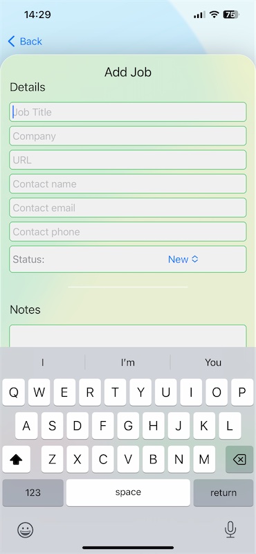 SwiftUI view with ZStack and fixed keyboard issue